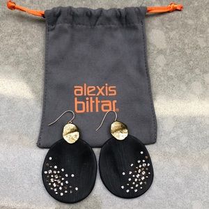 Gorgeous Alexis Bittar Lucite Crystal earrings